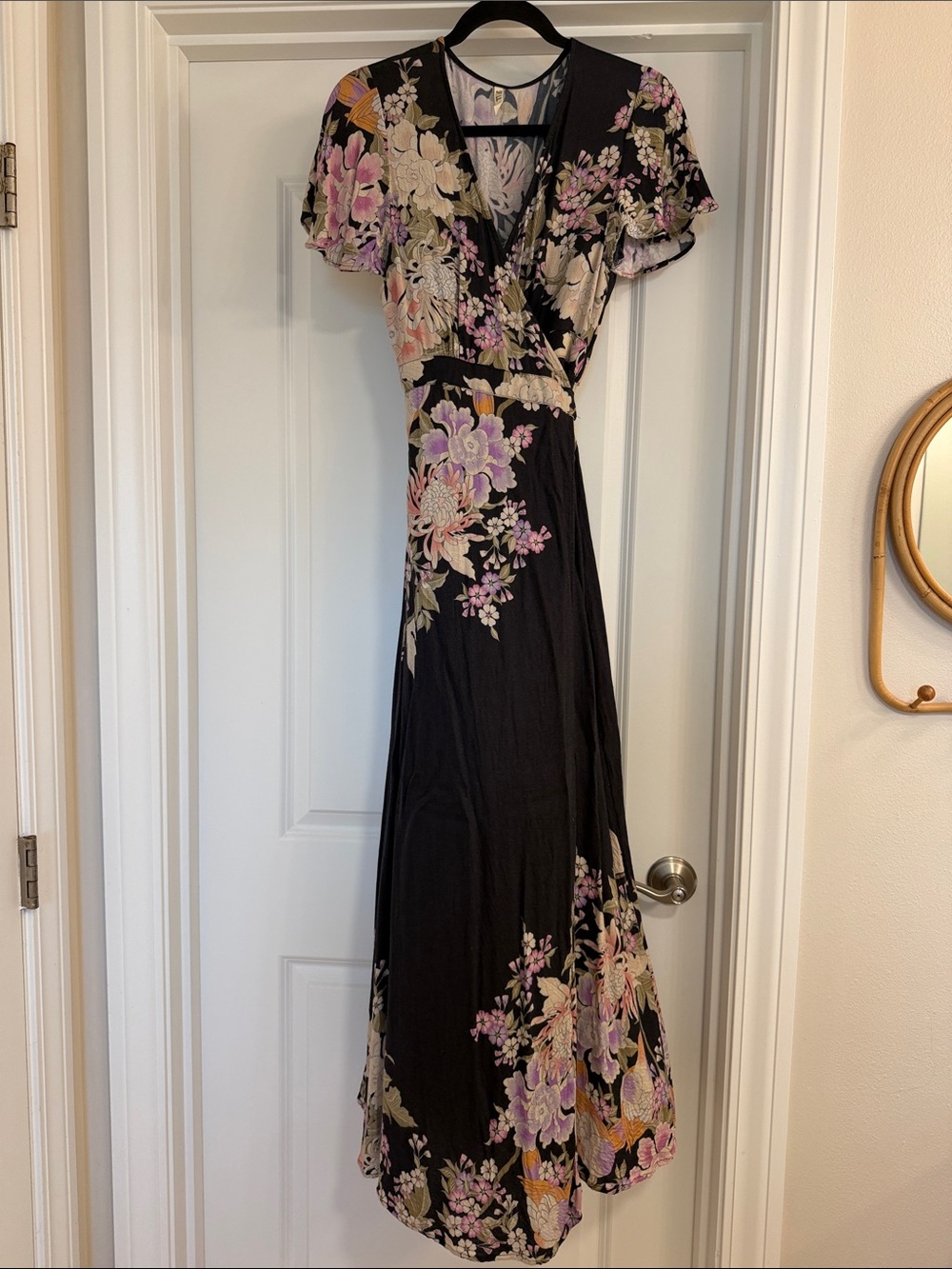 Spell And The Gypsy Blue Skies Maxi Wrap Dress